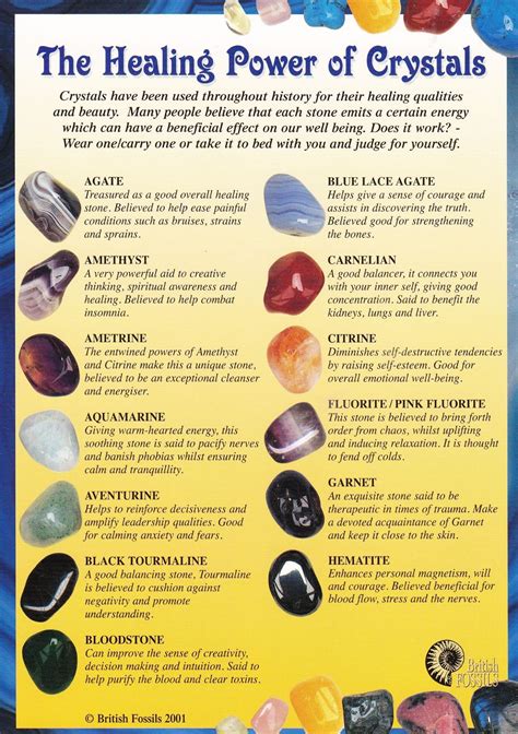 Gem glamour and personal growth: Cultivating energy and wellbeing through crystals